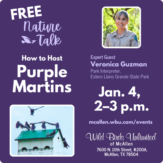 Purple Martin Talk Jan. 2025