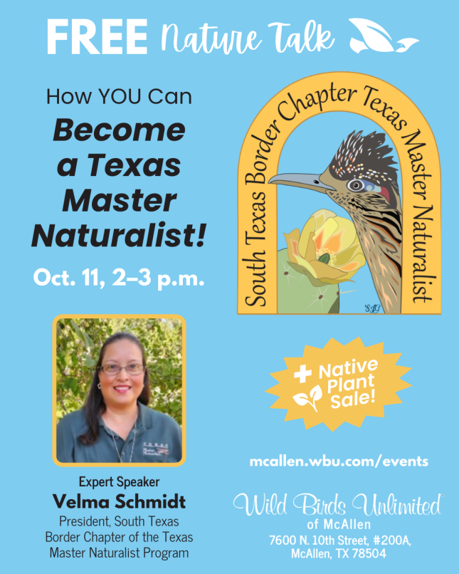 Free Talk: How YOU Can Become a Texas Master Naturalist!