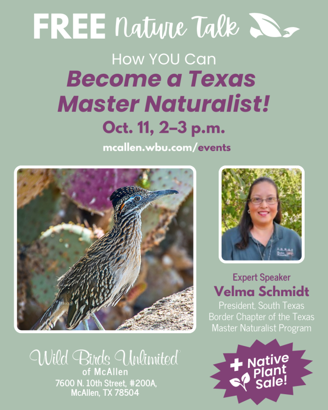 Free Talk: How YOU Can Become a Texas Master Naturalist!