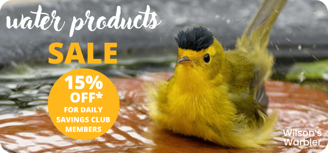 Water Products Sale 15% Off for Daily Savings Club Members Aug. 28 to Sept. 1