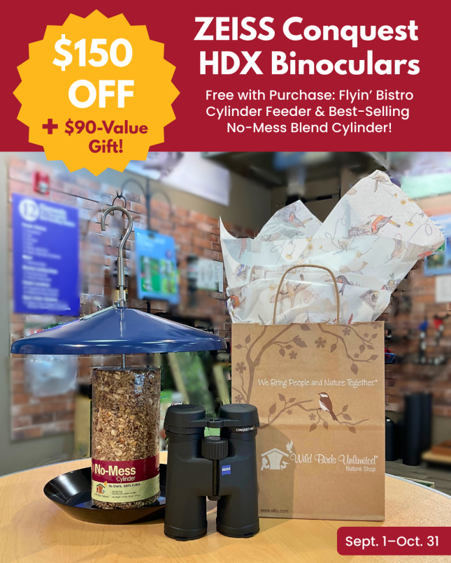 $150 Off ZEISS Conquest HDX Binoculars Plus $90-Value Gift in September and October