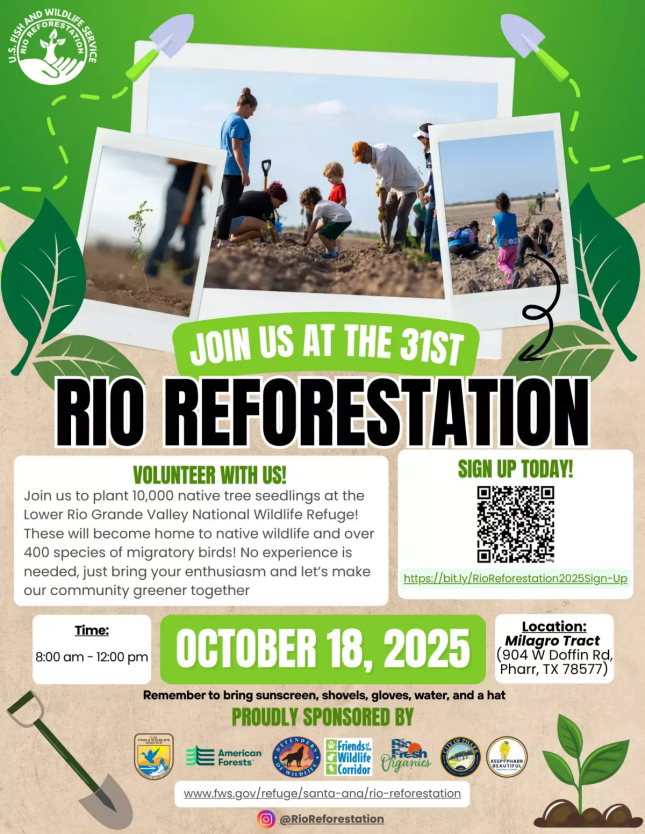 Rio Reforestation Event October 13, 2025