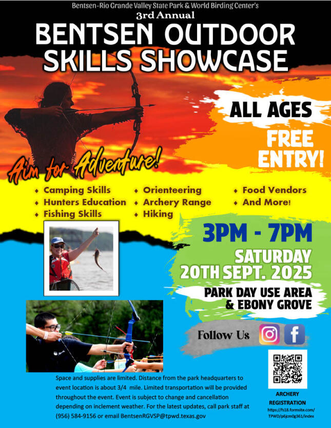 Bentsen Outdoor Skills Showcase BOSS 2025