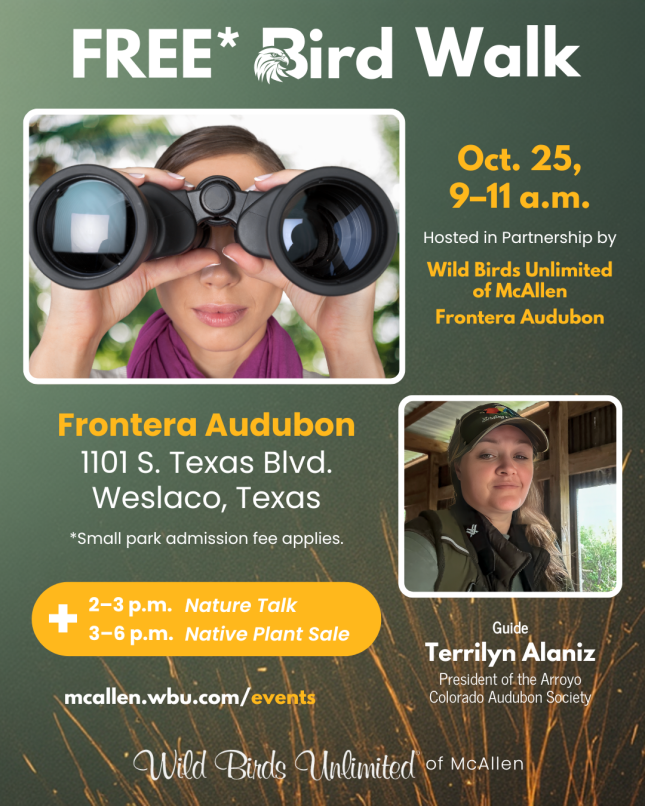 Bird Walk at Frontera Audubon