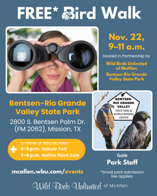 Bird Walk at Bentsen-Rio Grande Valley State Park