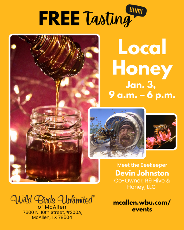 FREE Local Honey Tasting January 3 All Day