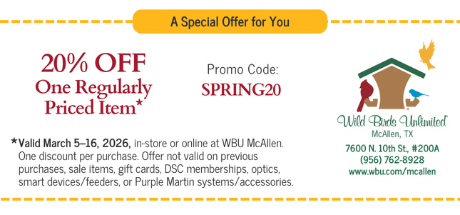 20% Off One Item Coupon March 5-16, 2026