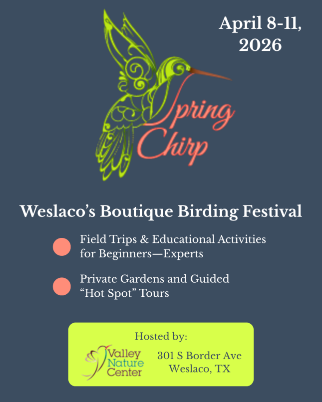 Spring Chirp Birding Festival in Weslaco 2026