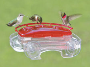 Wild Birds Unlimited Decorative Window Hummingbird Feeder