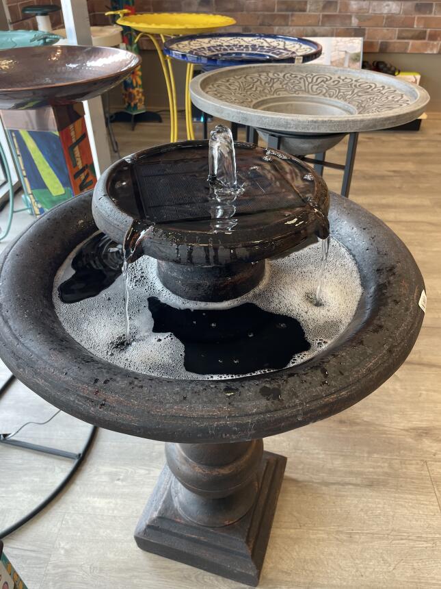 Bird Baths and Fountains April 2026