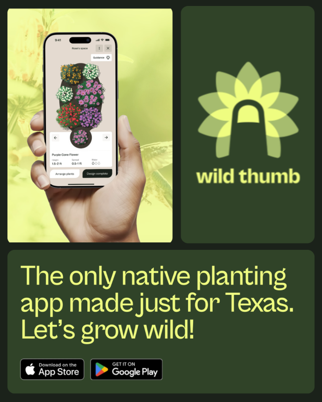 Wild Thumb App for Texas Native Plants