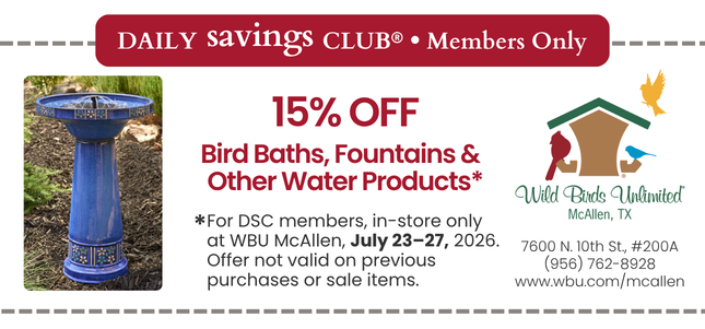 Coupon for Water Products Sale 15% Off for Daily Savings Club Members