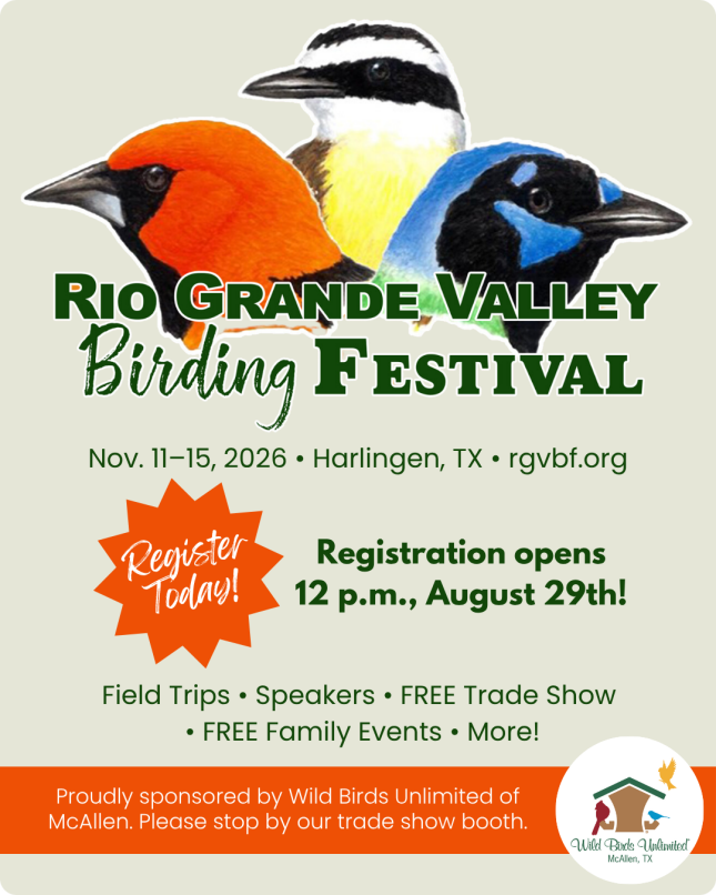RGV Birding Festival 2026 Registration Open