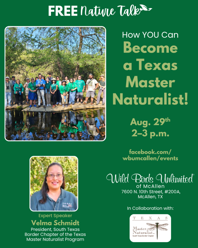 Free Talk: How YOU Can Become a Texas Master Naturalist!
