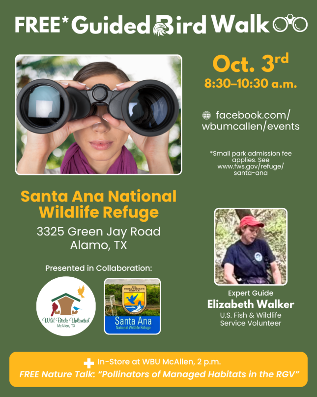 Bird Walk at Santa Ana National Wildlife Refuge