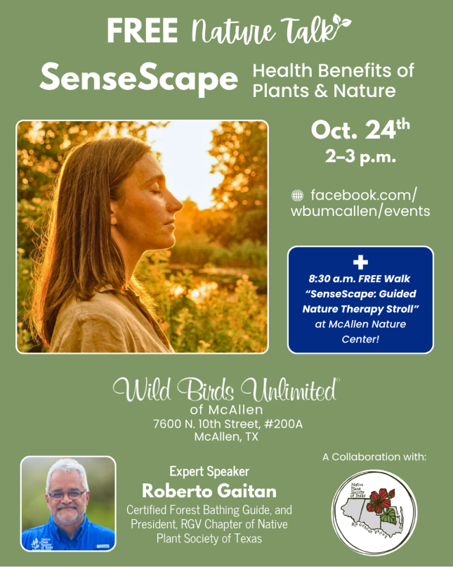 Free Talk: "SenseScape: Health Benefits of Plants & Nature"  | In-Store