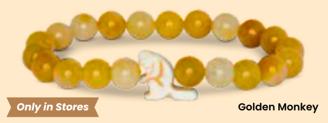 Fahlo Golden Monkey Tracking Bracelet