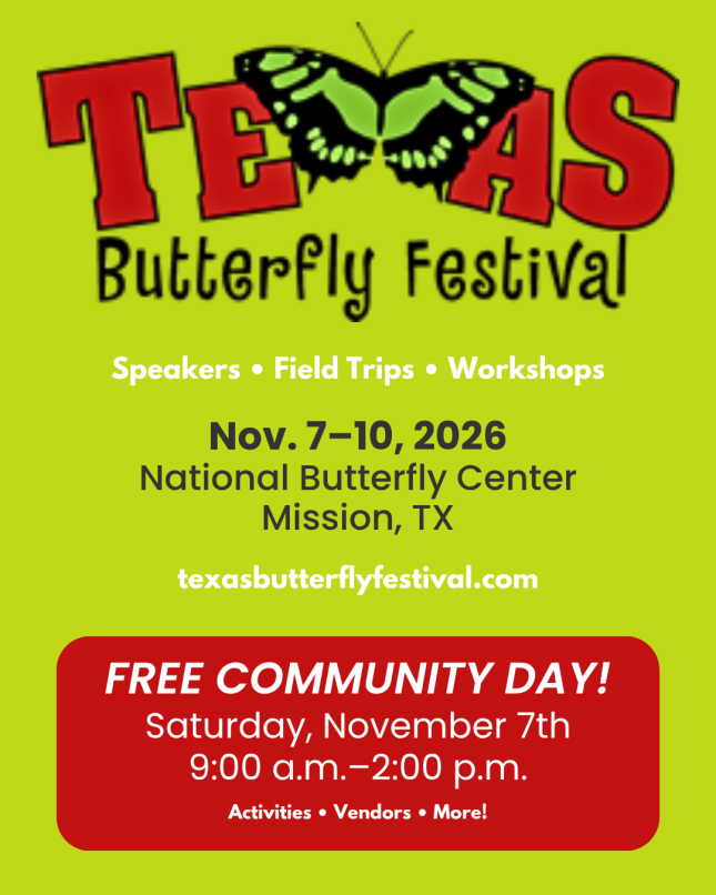 Texas Butterfly Festival, National Butterfly Center, Mission
